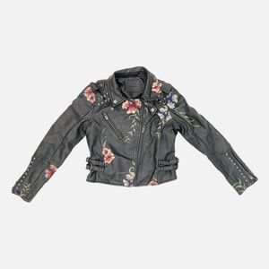 Vegan Leather Moto Jacket